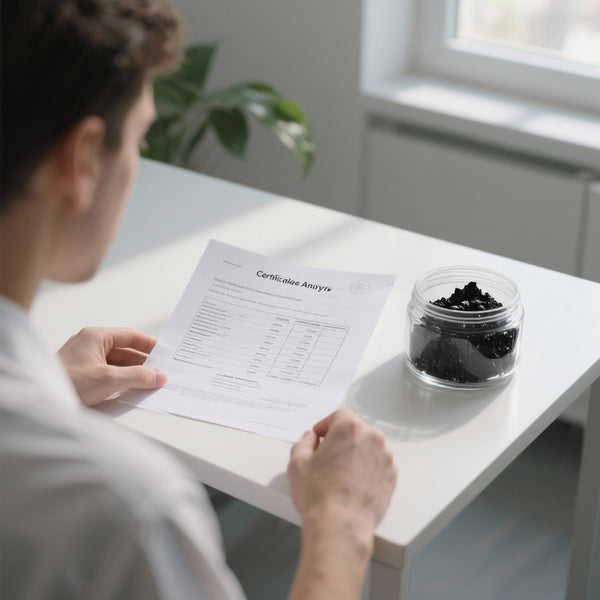 Comment interpréter les certificats d'analyse du Shilajit