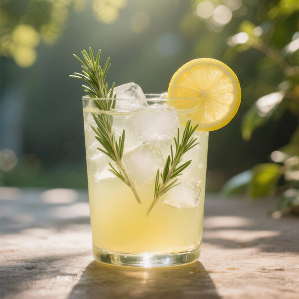 Limonade Maison Rafraîchissante au Miel et Romarin