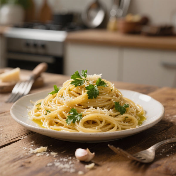 Recette Simple de Pâtes à l'Ail et au Persil