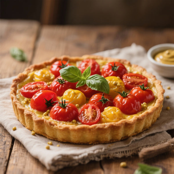 Tarte Rustique Tomates Moutarde : Recette Facile et Savoureuse