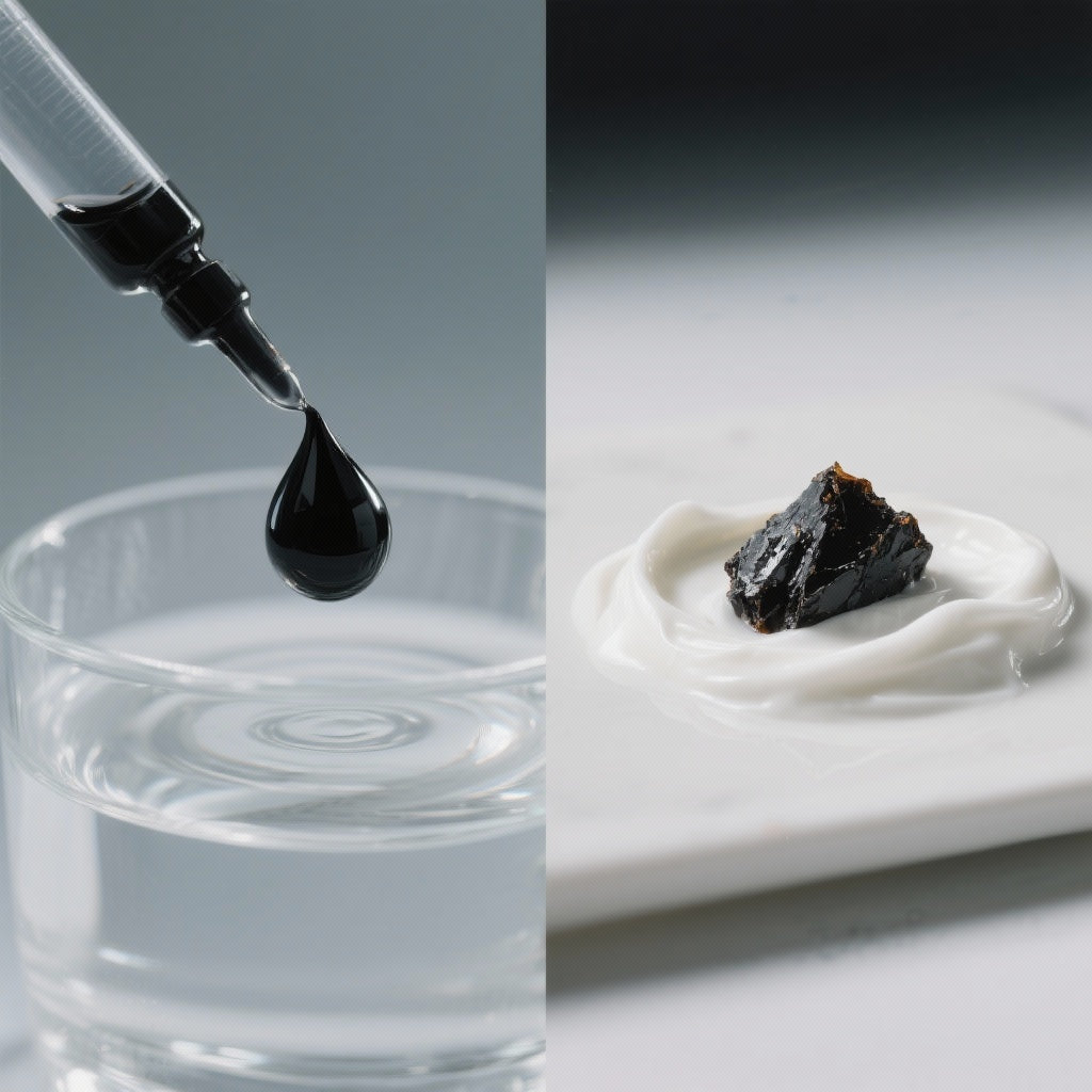 Shilajit Oral vs Topique : Le Guide Complet sur la Biodisponibilité