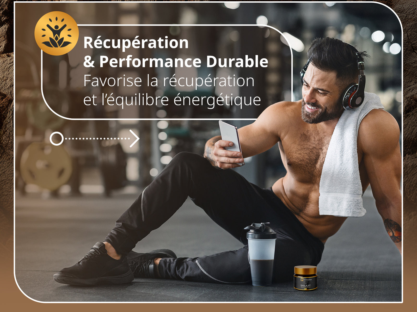 Récupération et Performance Durable - Favorise la récupération musculaire après l'effort